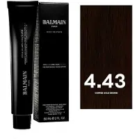 Balmain Professional Couleurs Couture Tinta permanente para cabelo 4.43 Castanho dourado acobreado 60 ml