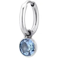 Brosway Brinco único em aço com zircônia azul 2 em 1 Chakra BHKE127