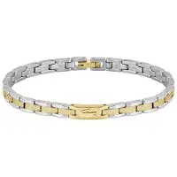 Lacoste Bracciale Bicolore Acciaio Donna Metropole — Bracciale