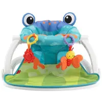 Fisher Price Cadeira de chão Sit Me Up com bandeja para crianças unissex a partir de 6 meses