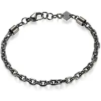 S`Agapõ Bracciale Uomo Acciaio Amistad Sas14 — Bracciale