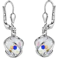 Silvego Orecchini Pendenti Cristalli Swarovski — Orecchini