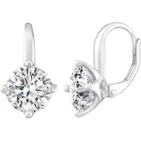 Silvego Lila LPS0620 M — Orecchini in Argento con Zircone