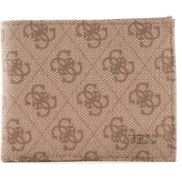 GUESS , Vezzola, carteira de tecido, porta-moedas, marrom, unissex