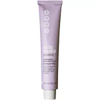 Milk shake Creative Tinta permanente para cabelo sem SLS/SLES 4.014NA Castanho médio cinzento natural 100 ml