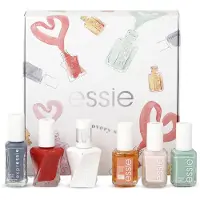 essie Conjunto de descoberta : Esmalte Vegan Polish Glossy Finish 99 Mint Candy Apple 13,5 ml + Esmalte Espresso Air Dry 13,5 ml + Esmalte em gel Rock