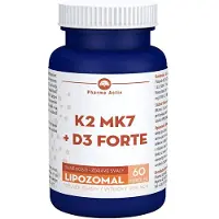 Pharma Activ Liposomiale K2 Mk7 + D3 Forte 60 capsule — Integratore