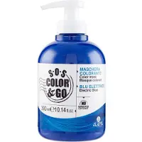 Alama Máscara de coloração capilar Sos Color E Go Electric Blue 300ml
