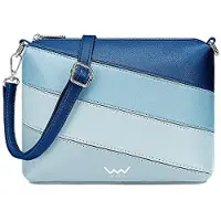 Vuch Borsa A Tracolla Coalie Striped Blue — Borsa a tracolla