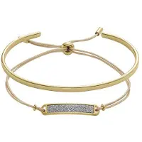 Fossil Core Gifts Set Bracciali Oro Jgftset1082 — Set di Bracciali