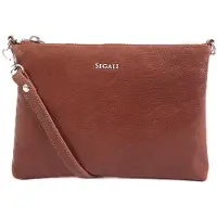 SEGALI Borsa A Tracolla In Pelle cognac 5138 — Borsa a tracolla