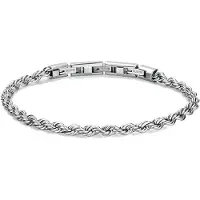 Brosway Pulseira masculina elegante de aço Riptide BTD024