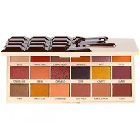 Makeup Revolution , I Heart, Paleta de Sombras, Caramel Nudes Chocolate, 18 Tons, 18 g