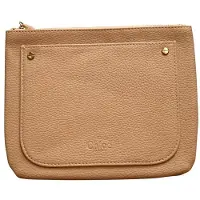Chloé Chloe, Chloe, Couro Sintético, Bolsa de Tecido, Viagem, Marrom