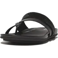 FitFlop Chinelos Gracie Crystal Leather Strappy Toe-post
