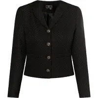 Faina Blazer ouro / preto