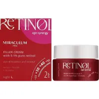 MIRACULUM AGE-SYNERGY RETINOL 0,1% creme noturno ativo para redução de manchas na pele com retinol 50 ml