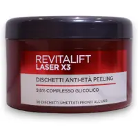 L'Oréal Paris Revitalift Laser X3 Ácido Glicólico Peel-Off Pads Antienvelhecimento 30 Peças