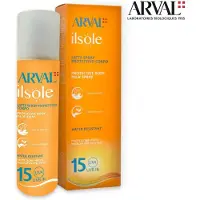 Arval Leite bronzeador protetor IlSole FPS 15 em spray 200 ml