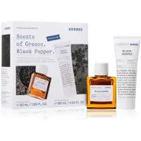 Korres Conjunto de presente de pimenta preta para homens