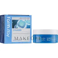 Farm Stay Máscara de contorno de olhos em hidrogel completo com água de colágeno 60 unidades