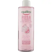 Equilibra Limpador estruturante delicado de água micelar hialurônica rosa 400 ml