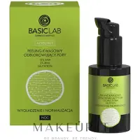 BasicLab Dermocosméticos Acidumis esfoliante químico contra cravos 30 ml