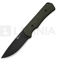CIVIVI Faca Jencks, OD Green G-10, Black Stonewash
