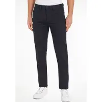 Tommy Hilfiger Calças chino 'Bleecker 1985' marinho / vermelho / branco