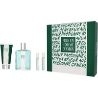 Caron Conjunto de presente de EDT 125 ml, gel de banho 75 ml, miniatura Le Matin EDT 5 ml e miniatura Le Soir EDP 5 ml para homens