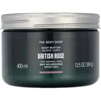 The Body Shop British Rose Body Butter burro corpo effetto nutriente 400 ml
