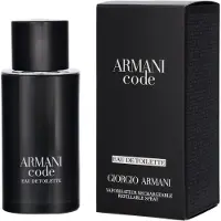 Giorgio Armani Código Eau de Toilette recarregável para homens 75 ml
