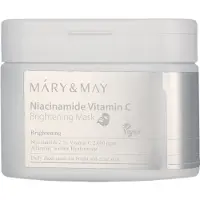 MARY & MAY Máscara iluminadora Niacinamida Vitamina C 30Ea/400G