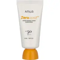 ANUA Sunscreen SPF 50 Zero-Cast Idratante Finish Sunscreen 50 ml