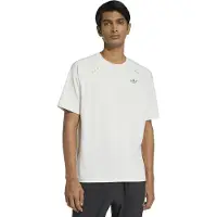 Adidas Camisa 'Essentials' cinzento claro / branco natural