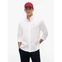 Tommy Hilfiger Camisa 'Flex' marinho / vermelho / branco
