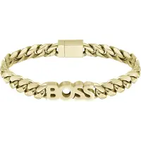 HUGO BOSS Bracciale Oro Boss 1580505 19 Cm — Bracciale