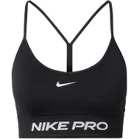 Nike Soutien de desporto 'Pro' preto / branco