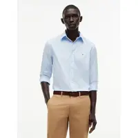 Tommy Hilfiger Camisa De Manga Comprida Core Flex Regular Fit