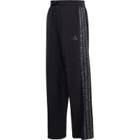 Adidas Calças de desporto cinzento escuro / preto