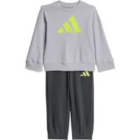 Adidas Fato de treino 'ESSENTIALS' antracite / cinzento claro / maçã