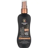 Australian Gold Gel Protetor Solar Em Spray Fps15 Com Bronzeador Instantâneo 100ml