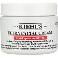 Kiehl's Creme Facial Kiehls Ultra FPS 30 - Creme hidratante leve com fator de proteção - 50ml