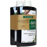 Klorane Fortifiant Et Stimulant Shampoo Quinine & Edelweiss Bio 2 X 400 ml