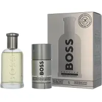 HUGO BOSS Chefe engarrafado n. 6 Conjunto de presente 100ml EDT e Deostick Boss Bottled No.6 75ml