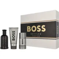 HUGO BOSS Boss Boss Bottled Eau De Parfum Spray 100 ml, conjunto de 3 peças