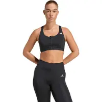 Adidas Sutiã Esportivo De Impacto Médio Optime Essentials Workout Zip-front