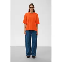Soaked in luxury Camisa 'Jina' laranja