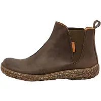 El naturalista para mulher. 2N786322E505_0G3 Botins em pele caqui Arizona (39), Couro, Marrom, Plano, Nenhum, Casual, Clássico