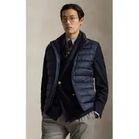 Ralph Lauren para homem. 710B20425002 Colete Colden dobrável em penas marinhas (XS), Casual, Poliéster, Marinho